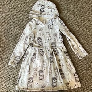 Carter’s Cat dress. Size 6/6x youth. Like new condition.